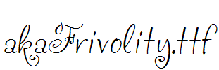 akaFrivolity.ttf