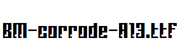 BM-corrode-A13.ttf