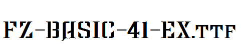 FZ-BASIC-41-EX.ttf