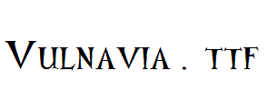 Vulnavia.ttf