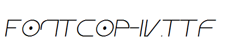 Fontcop-IV.ttf