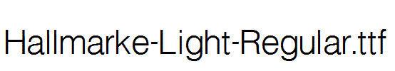 Hallmarke-Light-Regular.ttf