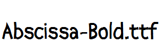 Abscissa-Bold.ttf