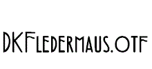 DKFledermaus.otf