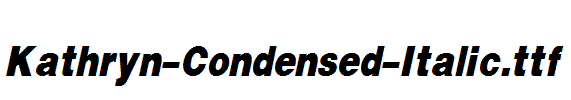 Kathryn-Condensed-Italic.ttf