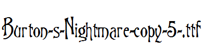 Burton-s-Nightmare-copy-5-.ttf