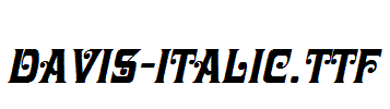 Davis-Italic.ttf