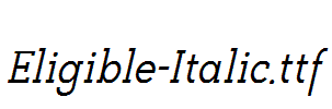 Eligible-Italic.ttf