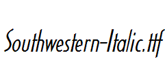 Southwestern-Italic.ttf