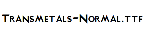 Transmetals-Normal.ttf