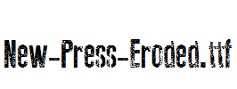 New-Press-Eroded.ttf