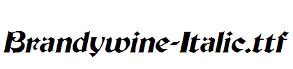 Brandywine-Italic.ttf