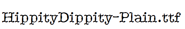 HippityDippity-Plain.ttf