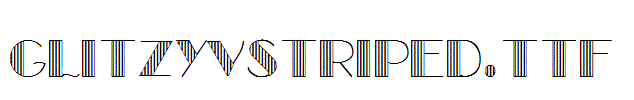 GLitzyVStriped.ttf