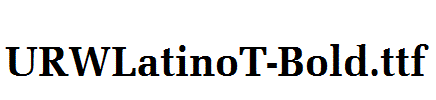 URWLatinoT-Bold.ttf