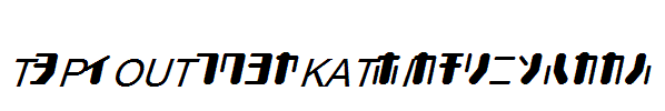 TYPEOUT2097KAT-Italic.ttf