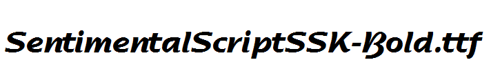 SentimentalScriptSSK-Bold.ttf