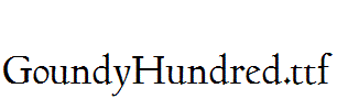 GoundyHundred.ttf