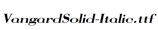 VangardSolid-Italic.ttf