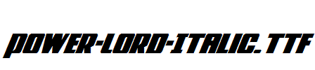 Power-Lord-Italic.ttf