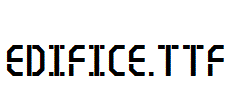 EDIFICE.ttf