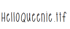 HelloQueenie.ttf