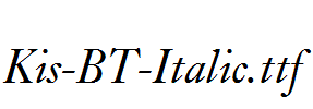 Kis-BT-Italic.ttf