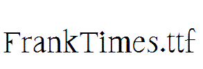 FrankTimes.ttf