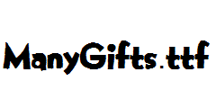 ManyGifts.ttf