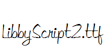 LibbyScript2.ttf