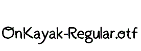 OnKayak-Regular.otf