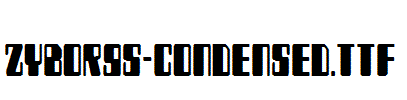 Zyborgs-Condensed.ttf