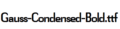 Gauss-Condensed-Bold.ttf