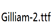 Gilliam-2.ttf