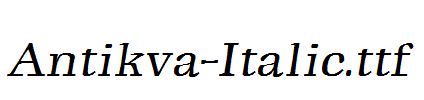 Antikva-Italic.ttf