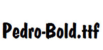 Pedro-Bold.ttf