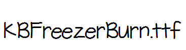 KBFreezerBurn.ttf