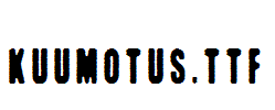 Kuumotus.ttf