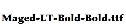 Maged-LT-Bold-Bold.ttf