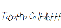 Tabatha-Cn-Italic.ttf