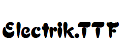 Electrik.ttf