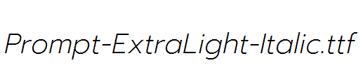 Prompt-ExtraLight-Italic.ttf