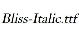 Bliss-Italic.ttf