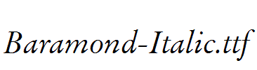 Baramond-Italic.ttf