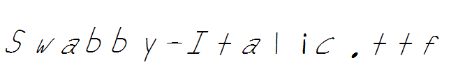 Swabby-Italic.ttf