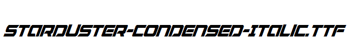 Starduster-Condensed-Italic.ttf