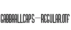 GabbaAllCaps-Regular.otf