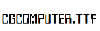 CgComputer.ttf