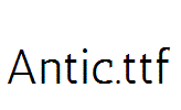 Antic.ttf