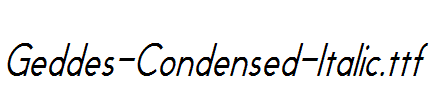 Geddes-Condensed-Italic.ttf